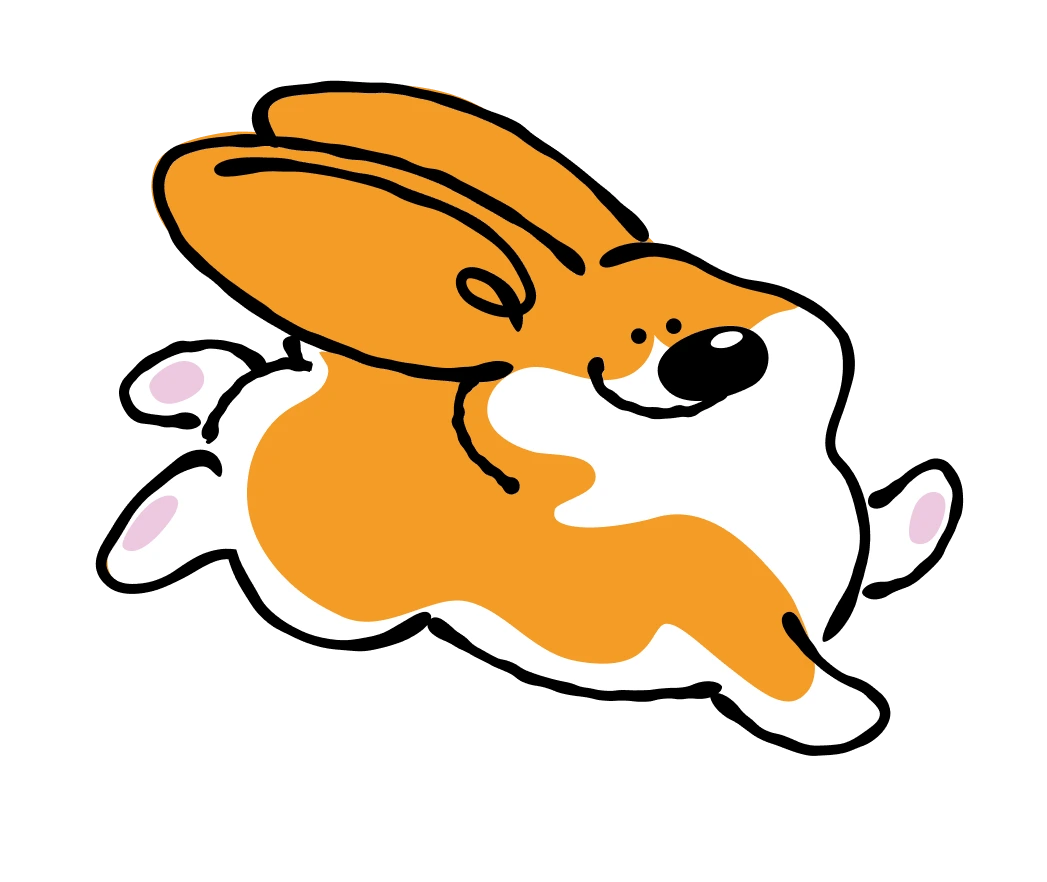 Corgi illustration